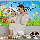 Easter Polyester Hanging Banner Sign AJEW-WH0190-055-6