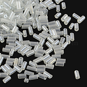 Перламутровые стеклянные бусы SEED-R010-101