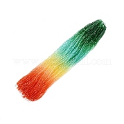 Градиентные цветные стеклянные бусины DGLA-A039-T2mm-A013
