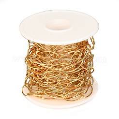 PVD-Vakuumbeschichtung 304 Edelstahl-Büroklammerketten&nbsp;CHS-O008-01G