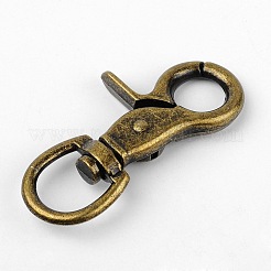 Tibetanische Artlegierung Hummer Schwenk Spangen&nbsp;PALLOY-D349-AB