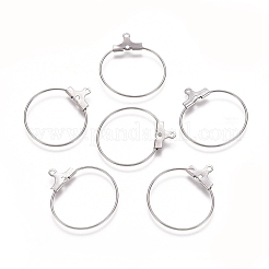 Pendentifs en fil d'acier inoxydable 304 résistant au ternissement&nbsp;STAS-M274-020D