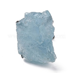 Anello polsino pepite di pietre preziose&nbsp;RJEW-G271-01P