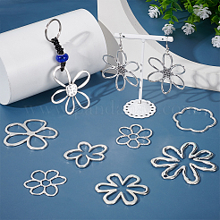 16 stücke 8 arten tibetischen stil legierung blume anhänger&nbsp;FIND-GA0007-06