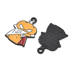 Halloween-Legierung Emaille-Anhänger&nbsp;AL-CBA8744-01EB-02