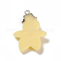 Pendentifs de noël en résine opaque&nbsp;RESI-K023-01A