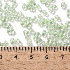 Ab-farbig plattierte Glasperlen&nbsp;SEED-L011-06B-11