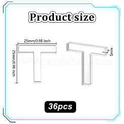 36 perno per letto a nido d'ape in acrilico&nbsp;DIY-OC0011-87