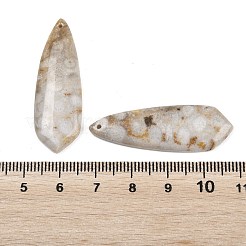 Natürliche fossile Korallenanhänger&nbsp;G-B187-01C-01