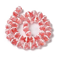 Fili di perline do vetro trasparente&nbsp;LAMP-K037-08C