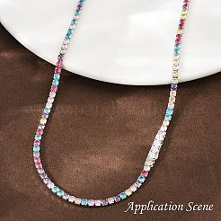 925 Bajonettverschluss aus Sterlingsilber mit Mikropavé und klaren Zirkonia&nbsp;STER-C016-01B-P