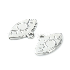 Cabochon pendenti in acciaio inossidabile 304 anti-ossidazione&nbsp;STAS-L269-021P