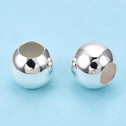 925 cuentas de plata esterlina&nbsp;STER-S002-12A-7mm