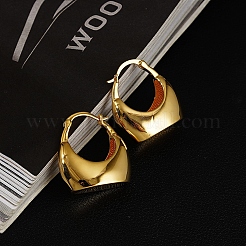 Ohrringe in Taschenform aus Messing für Frauen&nbsp;EJEW-E280-01G
