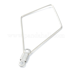 Accessori per orecchini in acciaio inossidabile 316 anti-ossidazione&nbsp;STAS-O149-03P