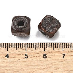 Perle di legno verniciate a spruzzo&nbsp;WOOD-P021-01C-08