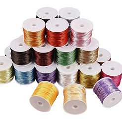 Nylon-Satin-Rattenschwanzkordel&nbsp;NWIR-PH0001-22