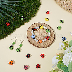 20 pièces de perles en porcelaine faites à la main&nbsp;PORC-SC0001-57