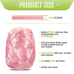 Raffia-Knitter-Fetzen-Füller&nbsp;DIY-MB0003-04B