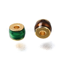 Messing Emaille-Perlen&nbsp;KK-G605-01G