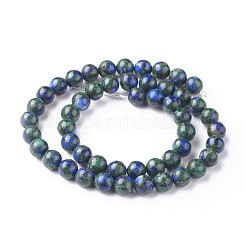 Zusammengesetzte Stränge aus synthetischen Lapislazuli- und Malachitperlen&nbsp;G-L528-03C