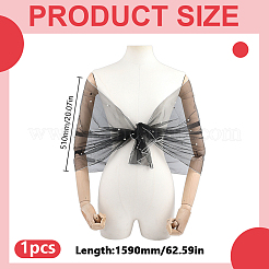Polyester-Netzschals&nbsp;AJEW-HY0003-28A