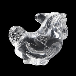 Decorazioni per esposizione di sculture in cristallo di quarzo sintetico&nbsp;DJEW-Q001-03