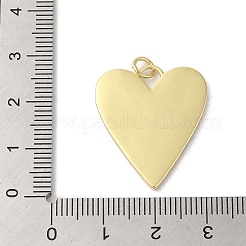 Muschelanhänger aus Messing mit Pavé-Fassung&nbsp;X-KK-C052-07G
