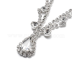 Catena per capelli in lega di strass&nbsp;LS-OHAR-M044-01S