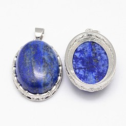 Natürliche Lapislazuli Anhänger&nbsp;X-G-D851-32