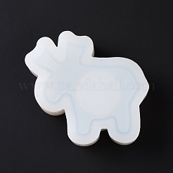 Kerzenhalterformen aus Silikon mit Weihnachtsmotiv&nbsp;DIY-A040-04B