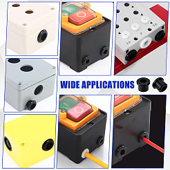 60 guaina protettiva elastica in silicone resistente alle alte temperature per cavi&nbsp;FIND-NB0007-42