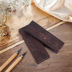 Bloque rectangular de madera sin terminar para hacer mangos de cuchillos.&nbsp;WOOD-WH0064-75A
