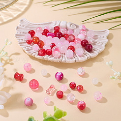 80 g de perles de verre transparentes&nbsp;DGLA-TA0001-47I