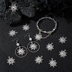 70 pendentif soleil en alliage de style tibétain&nbsp;FIND-UN0004-26
