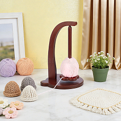 Bären-Holzfadenhalter&nbsp;DIY-WH0899-932A