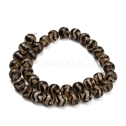 Stile tibetano perline dzi fili&nbsp;GG-CBA4812-B03-10MM