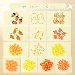 DIY-Sets zum Herstellen von Ohrringen aus Acrylperlen&nbsp;DIY-FS0006-67C