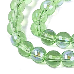 Trasparenti perle di vetro placca fili&nbsp;EGLA-Q132-6MM-01A-20
