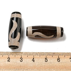 Estilo tibetano dZi abalorios hebras&nbsp;G-P526-B07