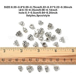 25 Stück 5 Stile Alu-Rohrbügel&nbsp;TIBE-YW0001-48