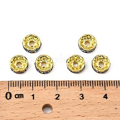 Messing Klasse A Strass Zwischenperlen&nbsp;RSB038NF-14G