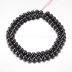 Magnetische synthetische Hämatit Perlenstränge&nbsp;G-A165A-6mm