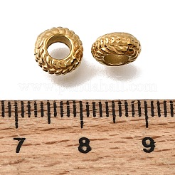 304 Edelstahlperlen&nbsp;STAS-L315-063J-G