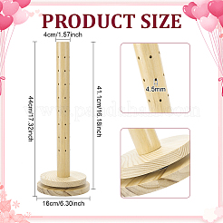 Présentoirs à sucettes en bois allant du sol au plafond&nbsp;ODIS-WH0099-219