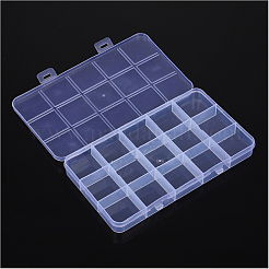 Contenitori di perle di plastica trasparente&nbsp;CON-YW0001-10