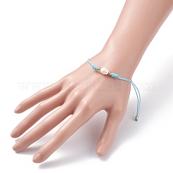 Armband mit natürlichen Perlen&nbsp;BJEW-JB07475