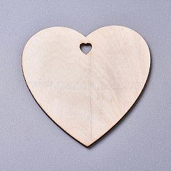 Thema Weihnachten Holzanhänger Dekorationen&nbsp;LS-WOOD-WH0098-45