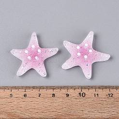 Transparente Harz- und Pailletten-Decoden-Cabochons&nbsp;CRES-Q222-01B