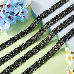 5 m Glitzer-Hotfix-Strass aus Kunstharz.&nbsp;DIY-TA0011-25B